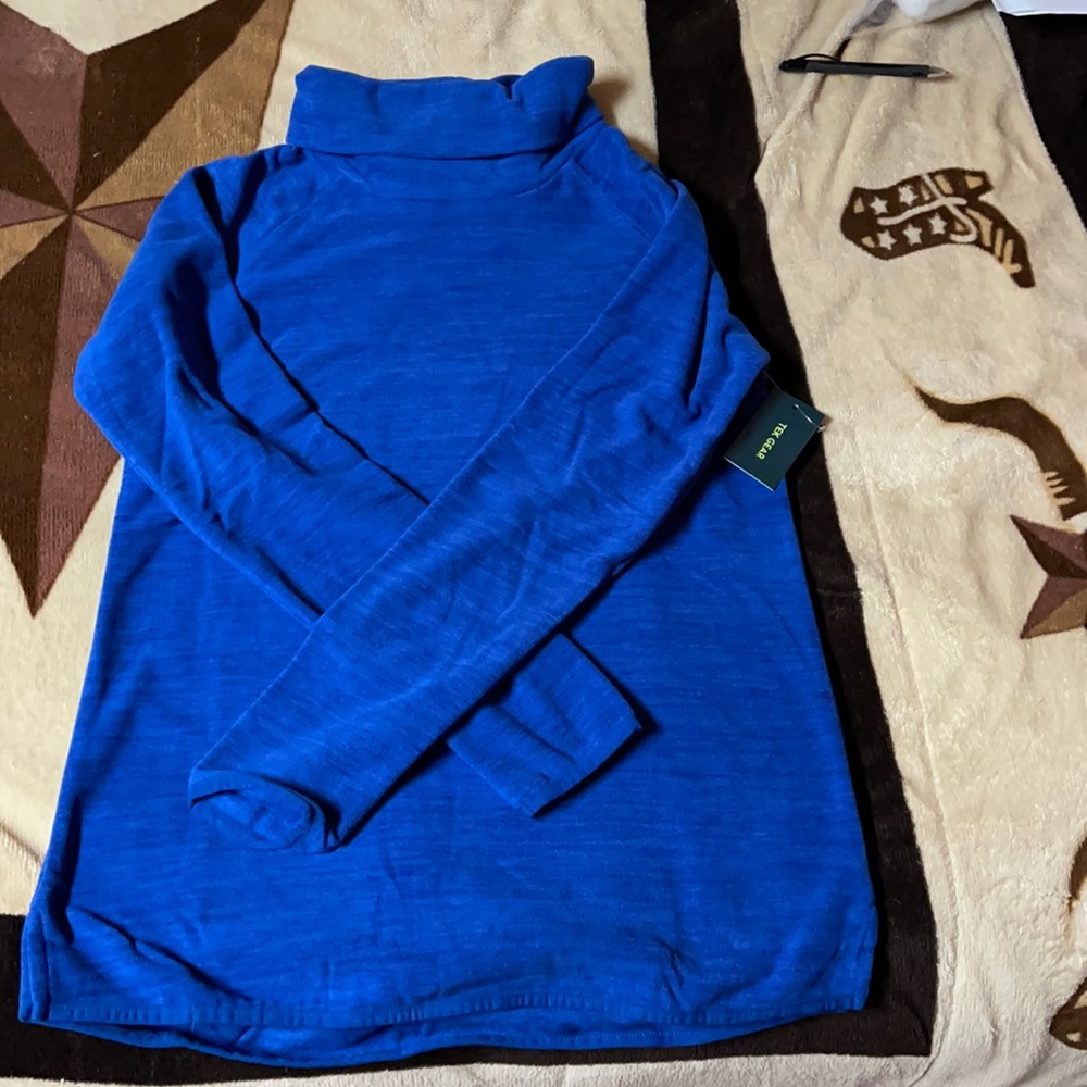 Tek Gear Dark Blue Cowl Pullover